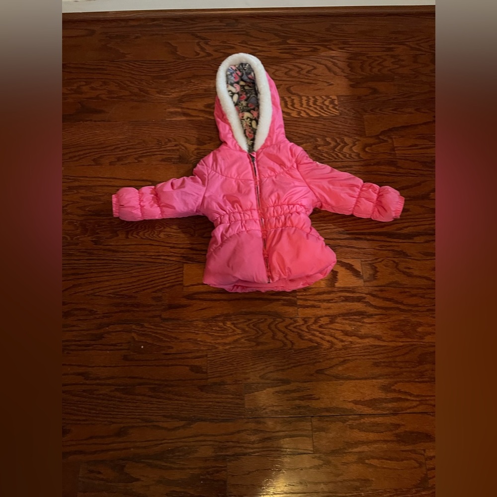 Kids winter jacket with hoodie